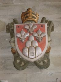 Wappen der römischen Engelsburg, Kennzeichen einer Basilika Minor