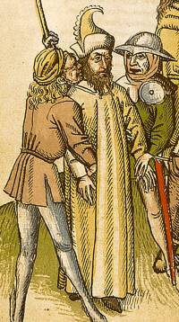 1416: Hieronymus von Prag wird zum Scheiterhaufen geführt